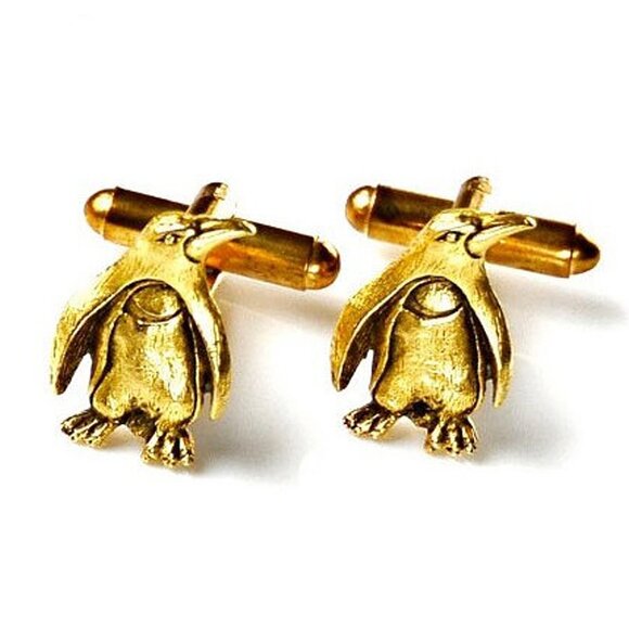 Penguin Cufflinks - Picture 1 of 4